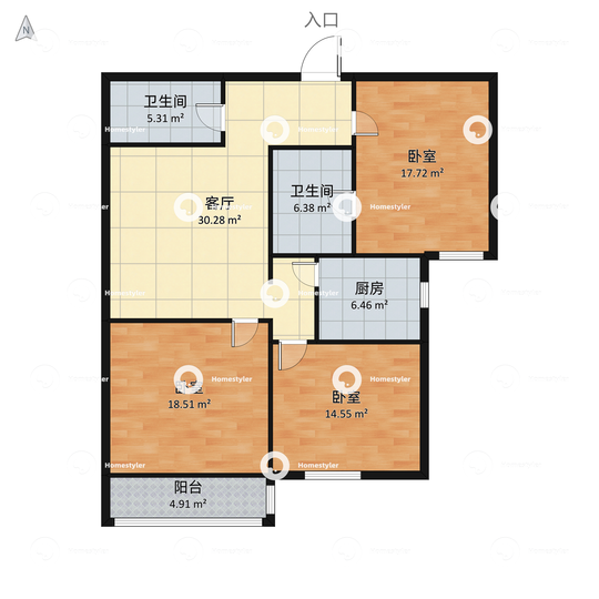 弘善家园户型图