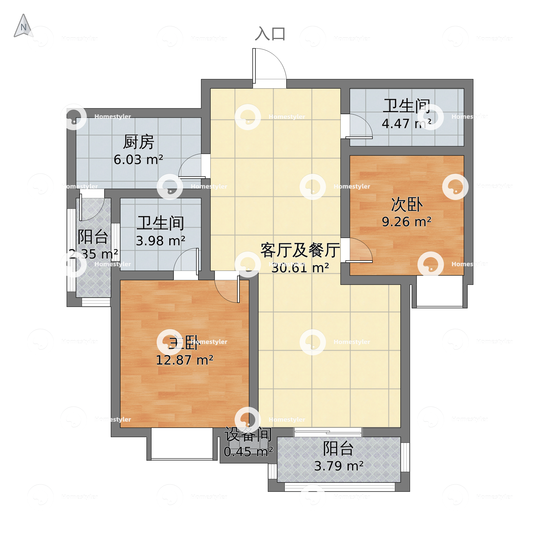 世家官邸户型图
