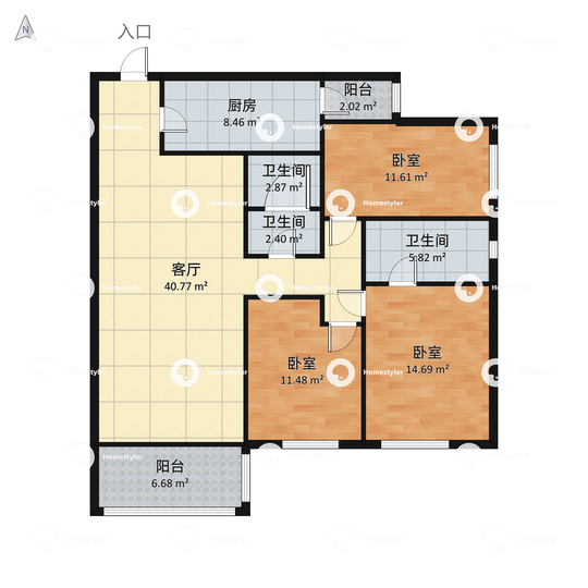 天通苑东(二区)户型图