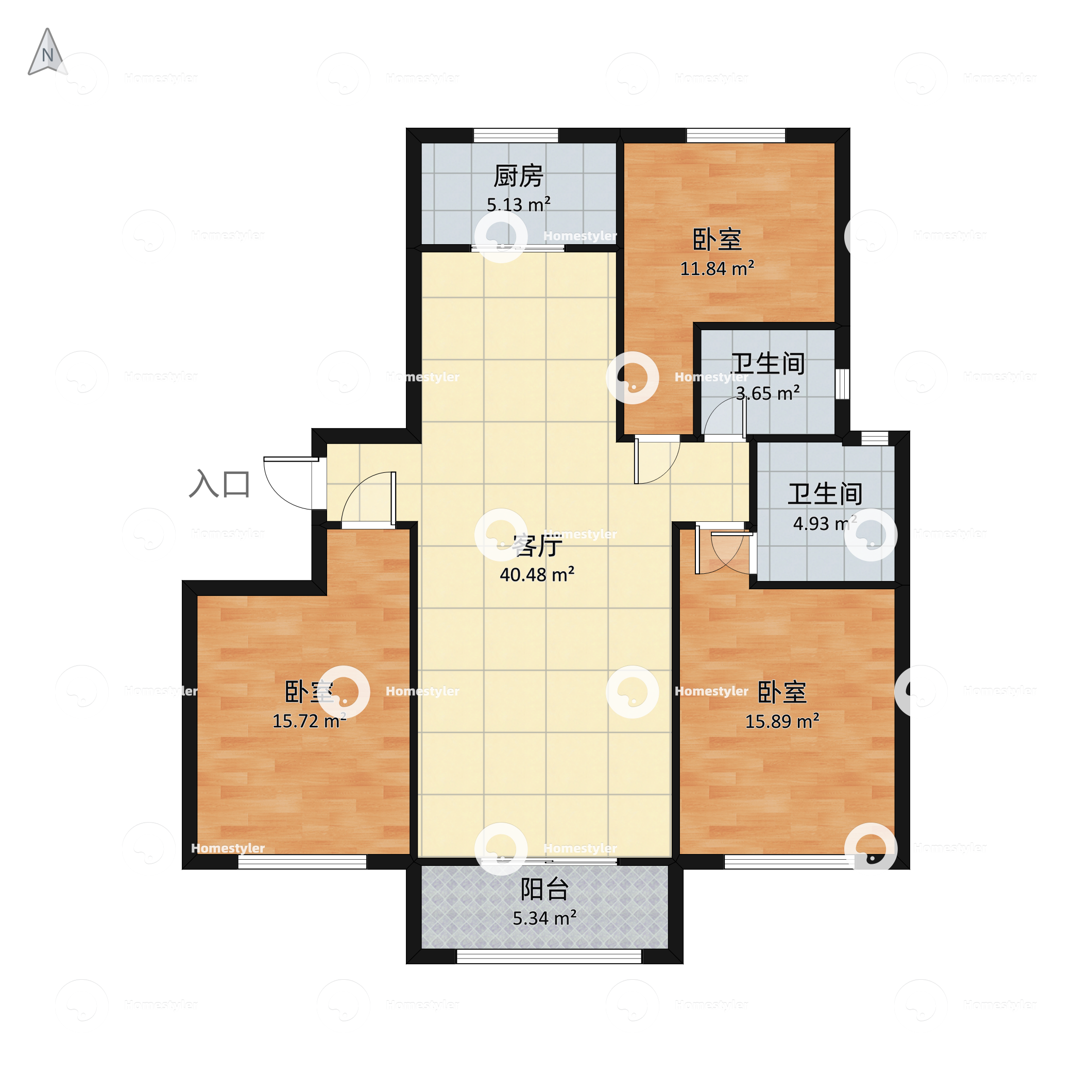 大庆新城枫景户型图图片