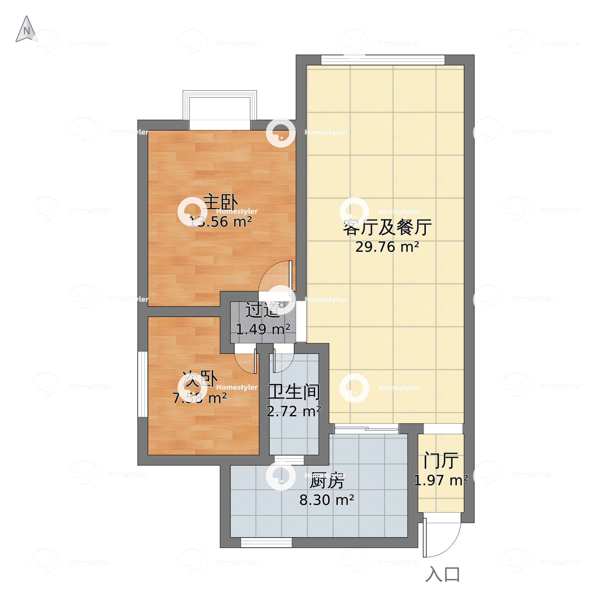 南湖公馆户型图片