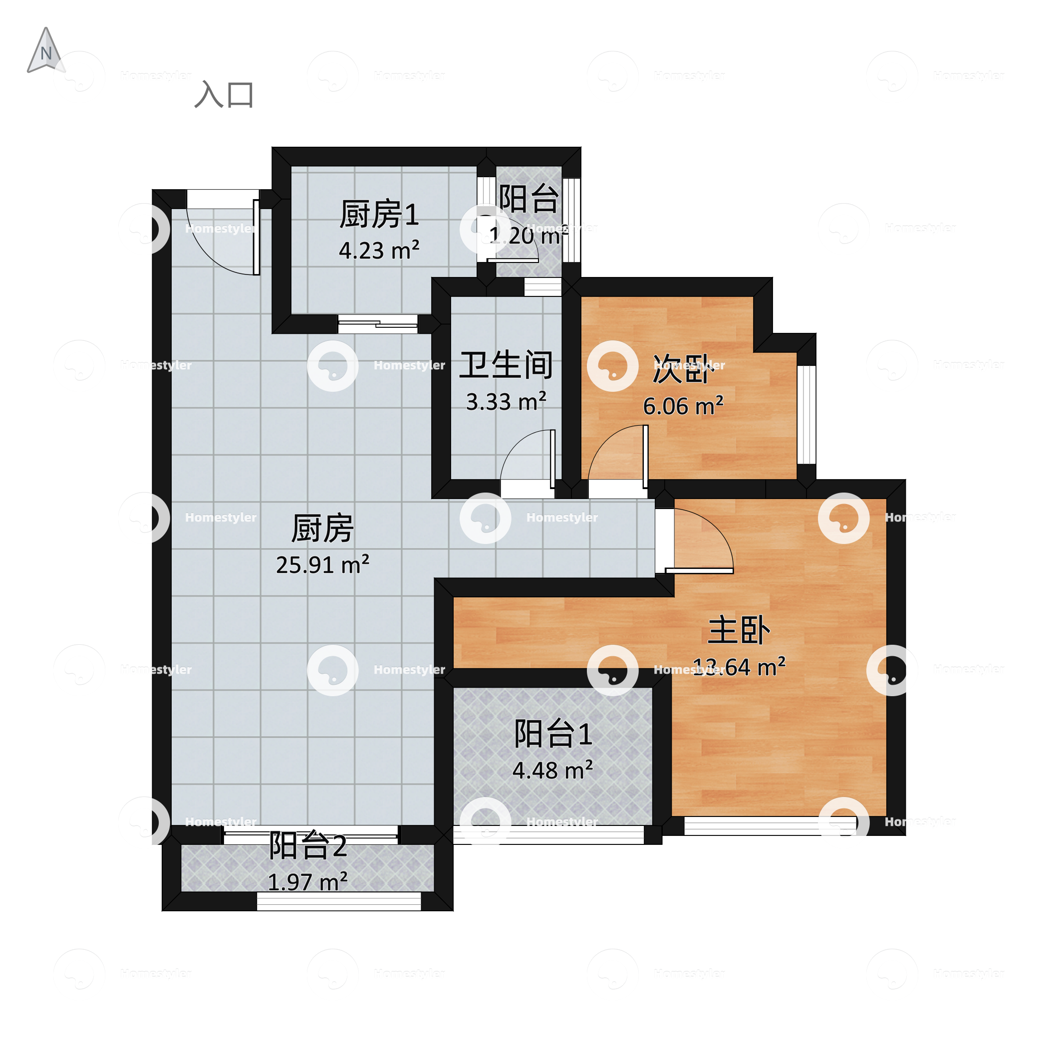 奥园.翡翠东湾二期户型图