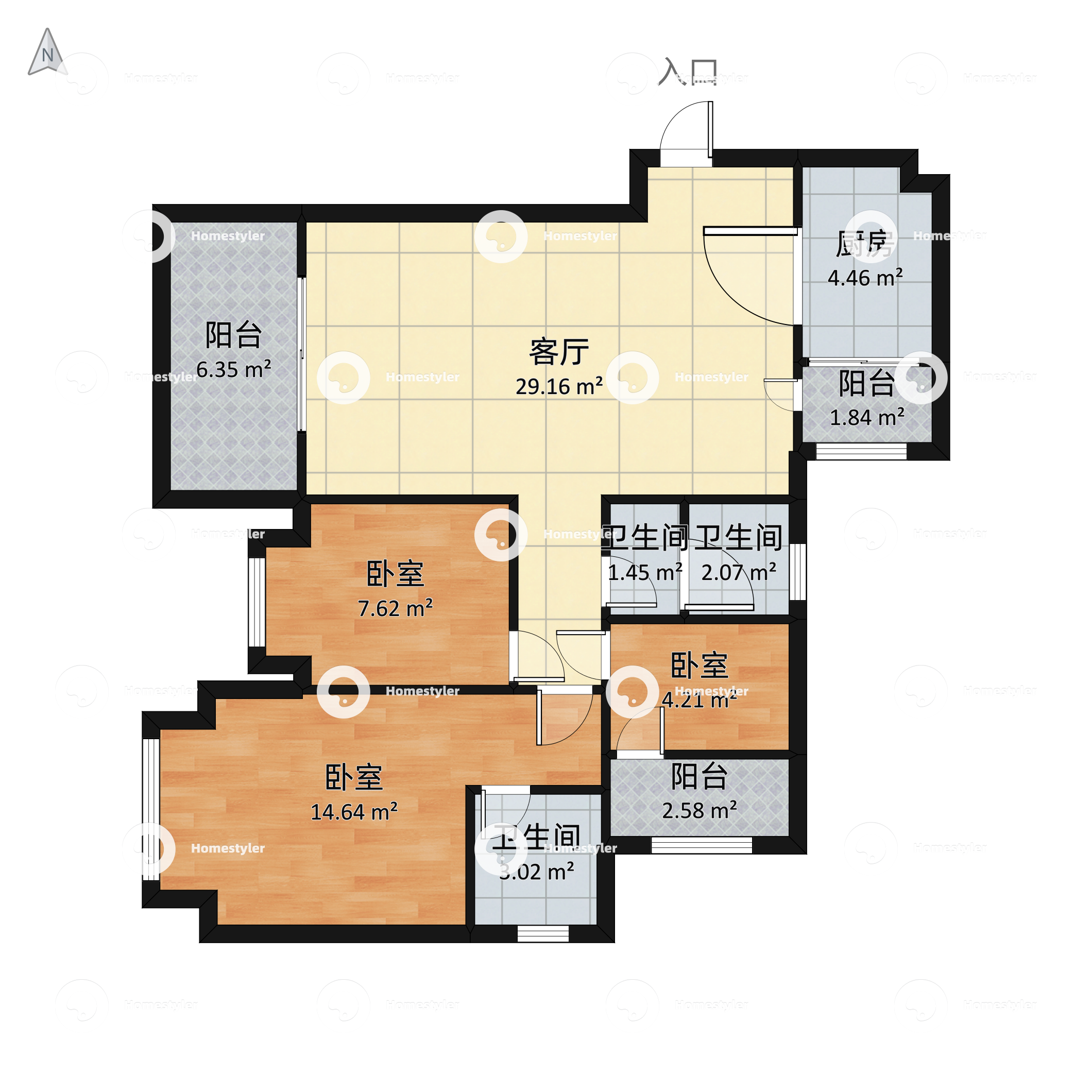 力帆翡翠郡户型图