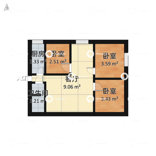 华业东方玫瑰户型图