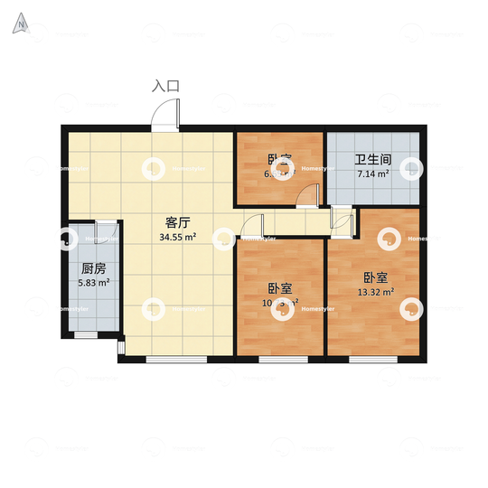 天润福熙大道户型图