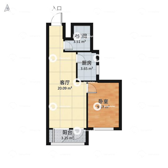 新景家园东区户型图