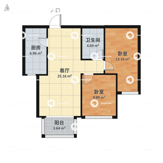 远洋沁山水户型图