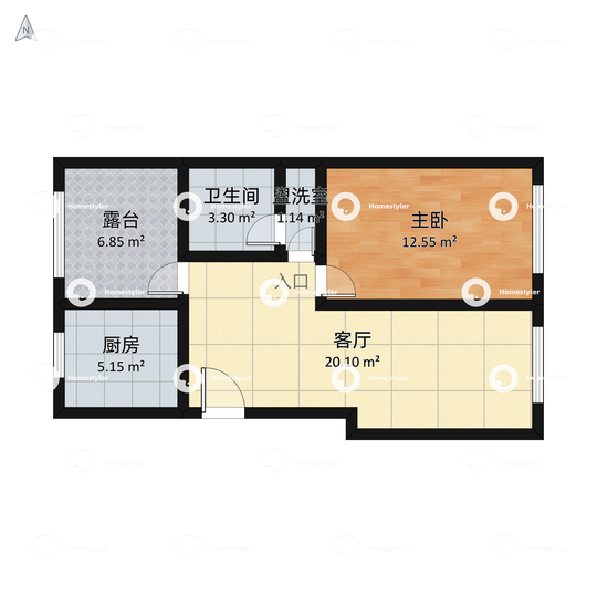 中国铁建建原香小镇户型图