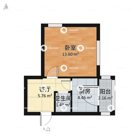 中兴巷户型图