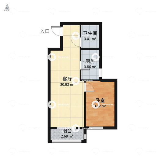 新景家园户型图