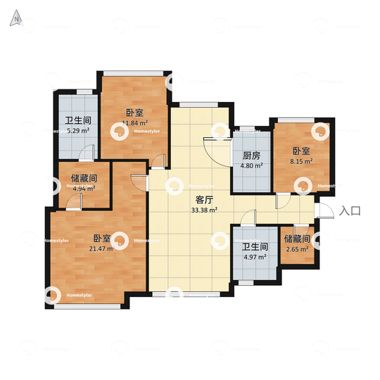 橡树湾四期户型图