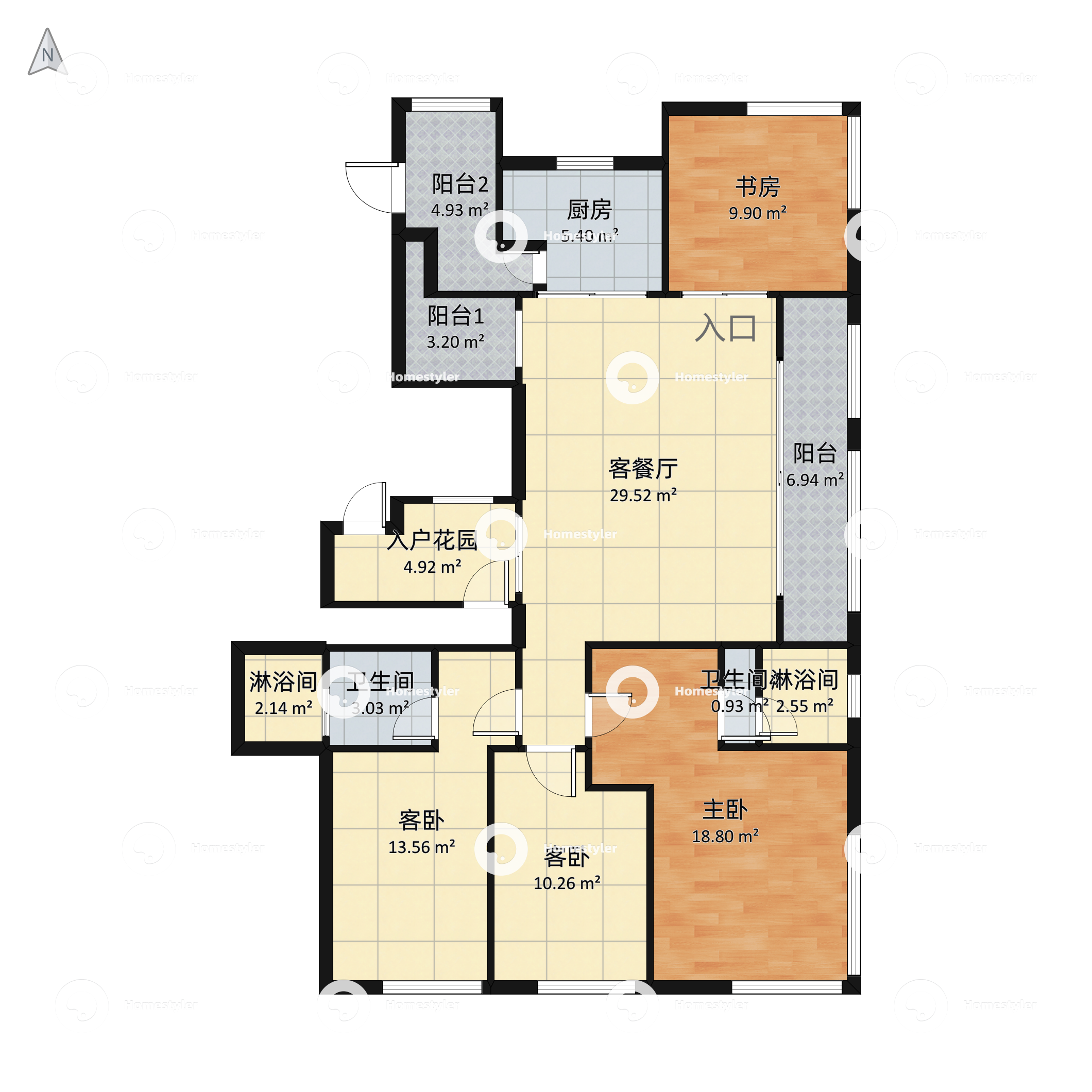 普华浅水湾户型图