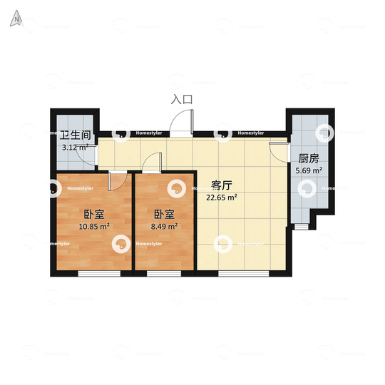 天润福熙大道户型图
