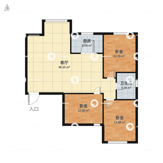 广华新城户型图