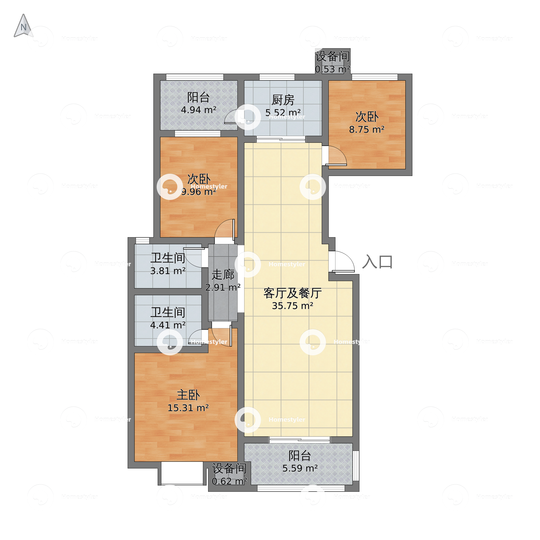 世家官邸户型图