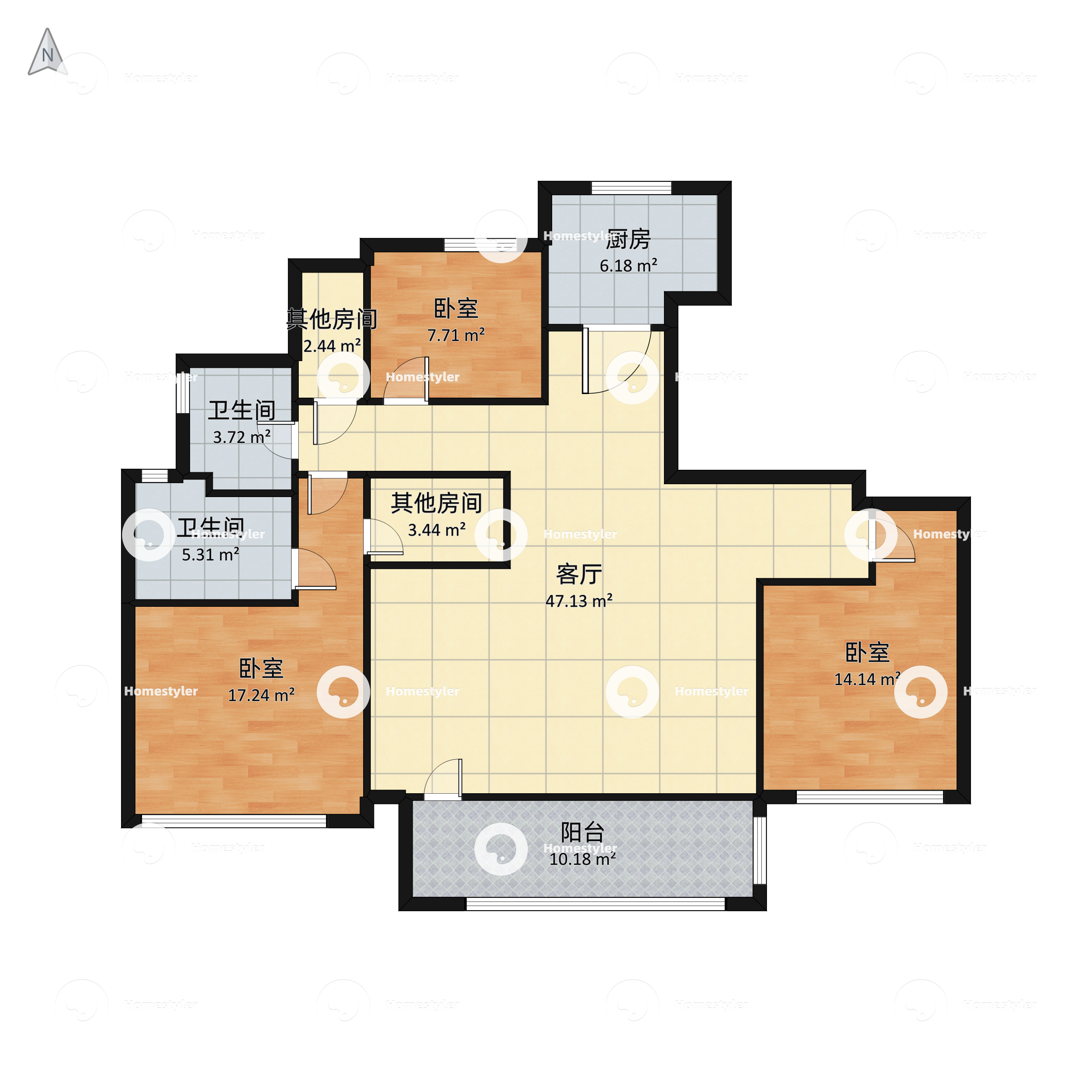 招商雍景湾户型图
