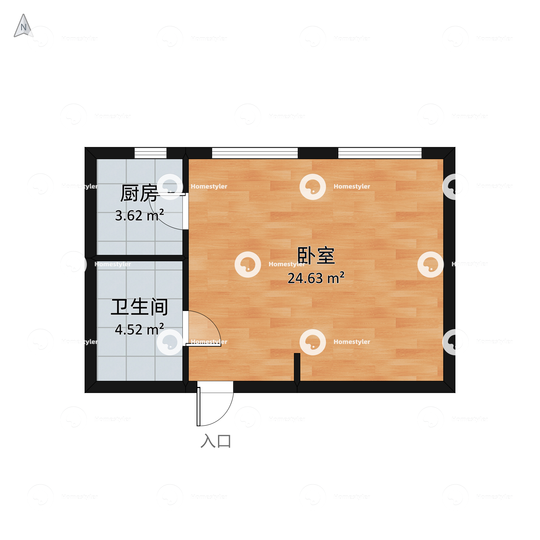 时代国际嘉园户型图