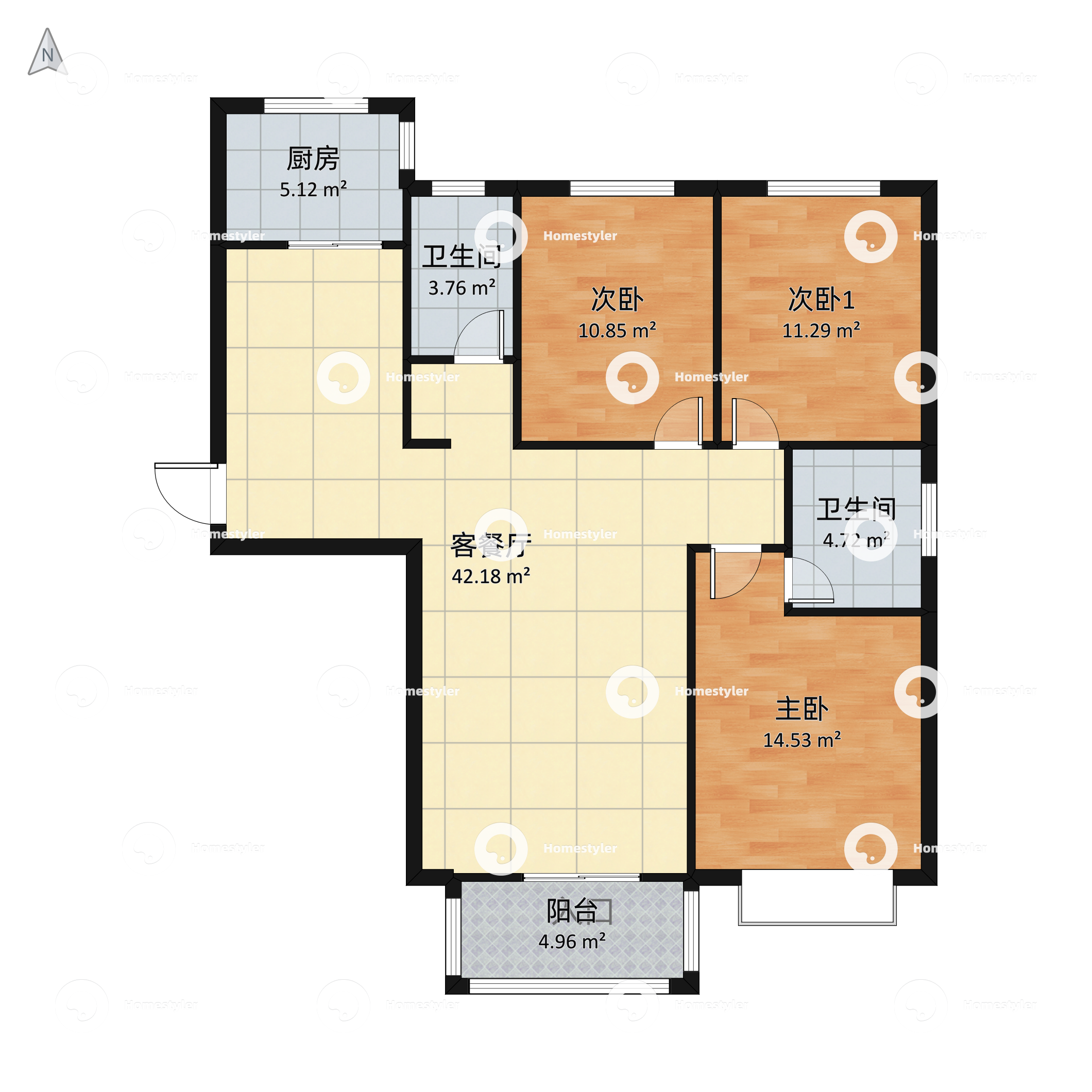 吉宝·汇锦城2期户型图