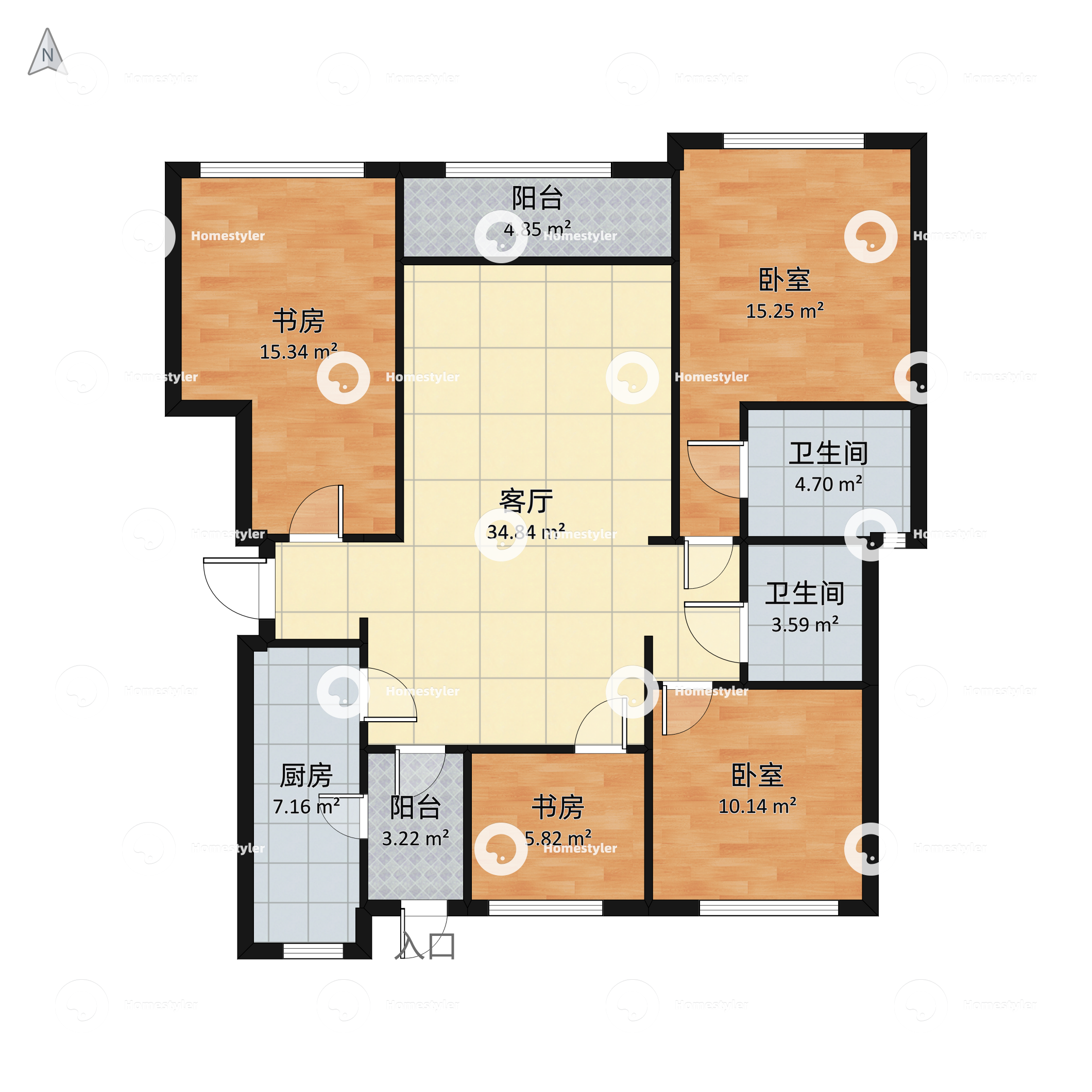 绿地澜屿户型图