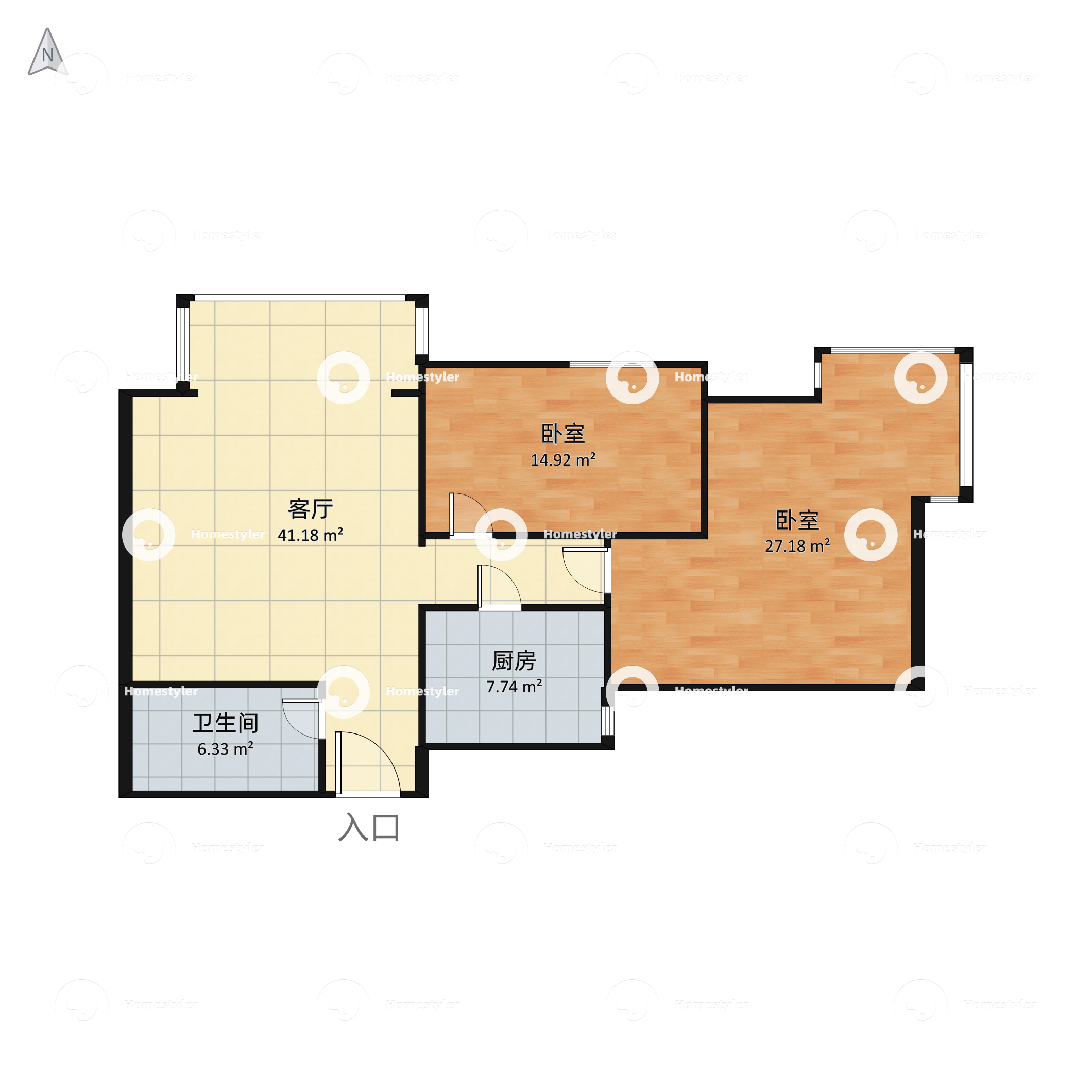 远洋山水户型图