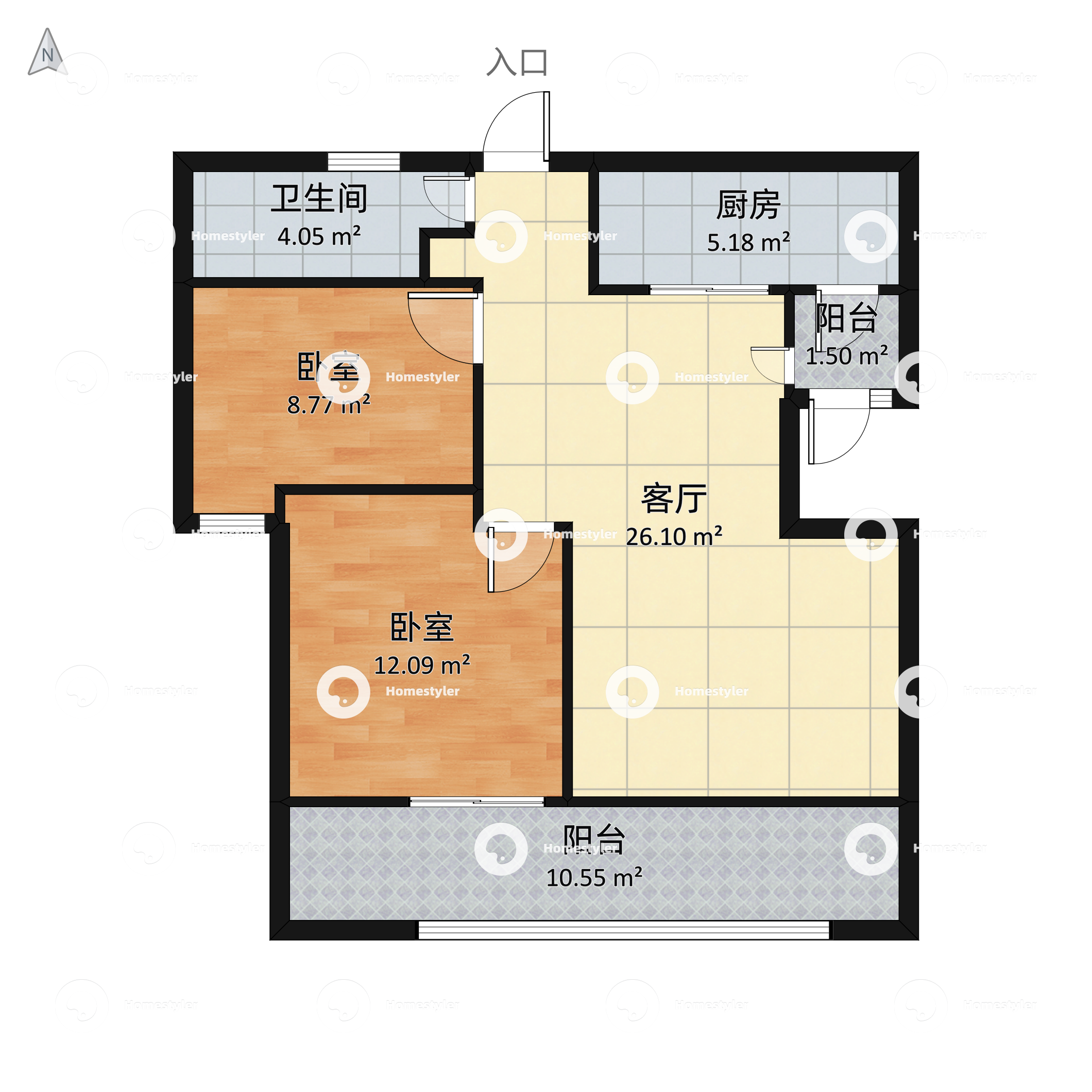 阳光100国际新城户型图图片