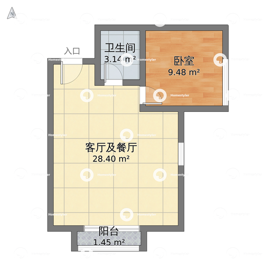 CBD传奇小区户型图