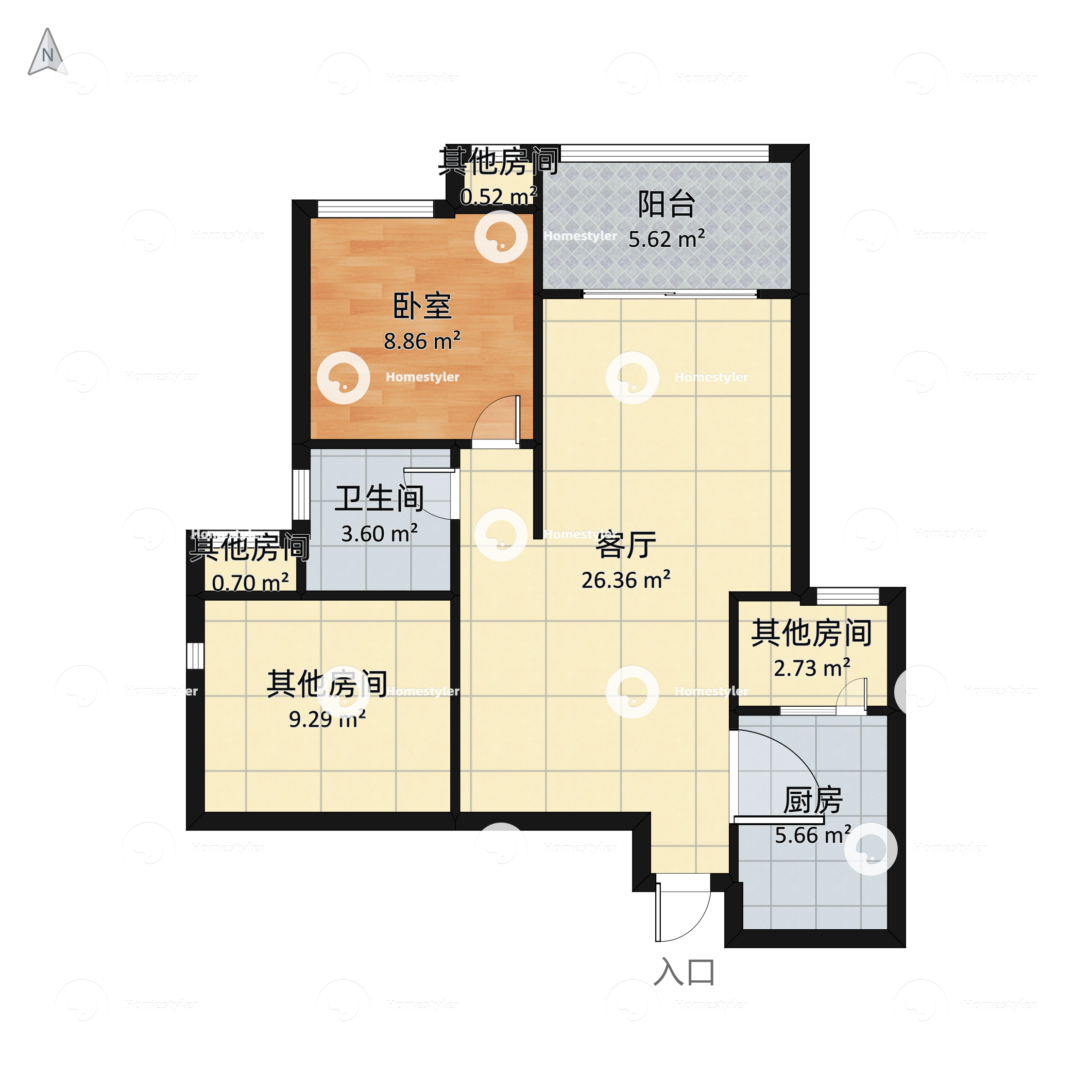西城国际户型图