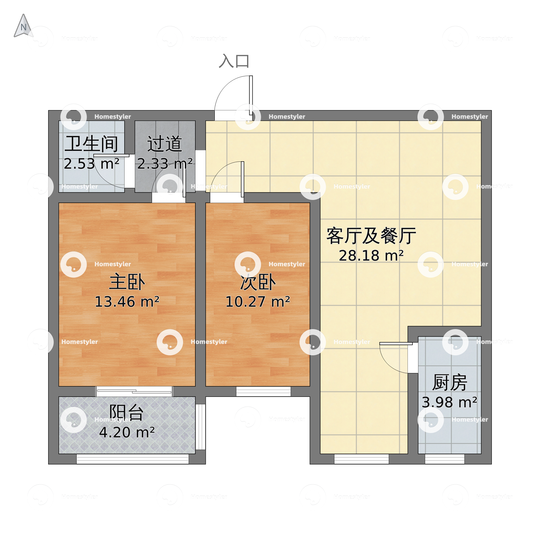 恒顺世纪中心户型图