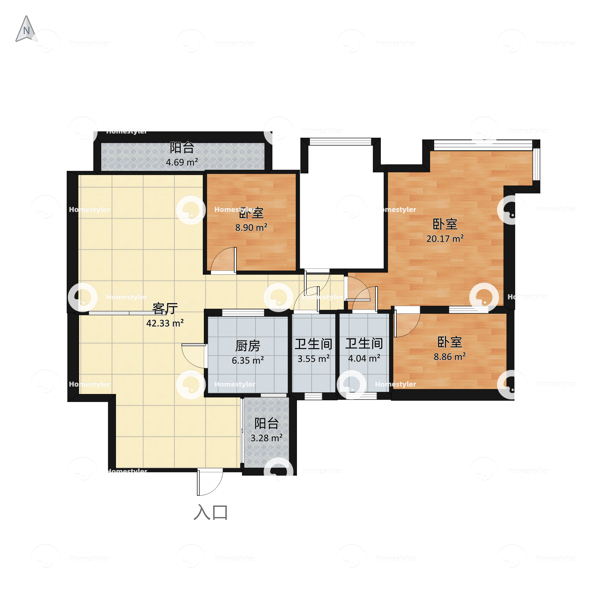 佳兆业丽晶港户型图