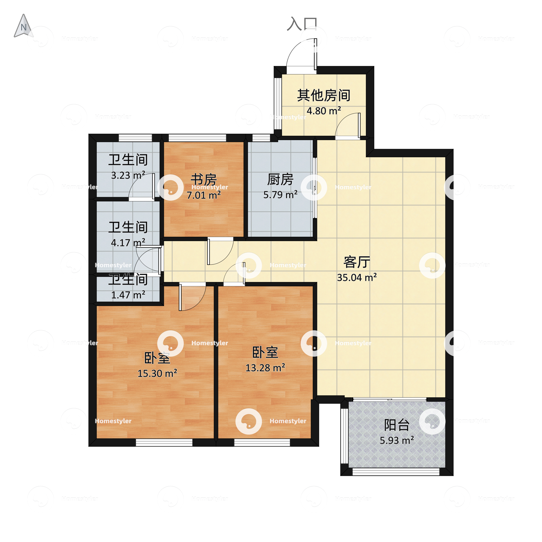江中世纪城户型图