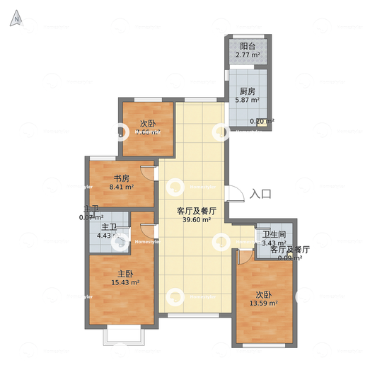 天成明月洲户型图
