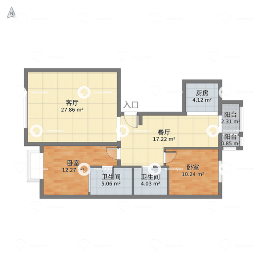 奥林匹克公园-国奥村户型图