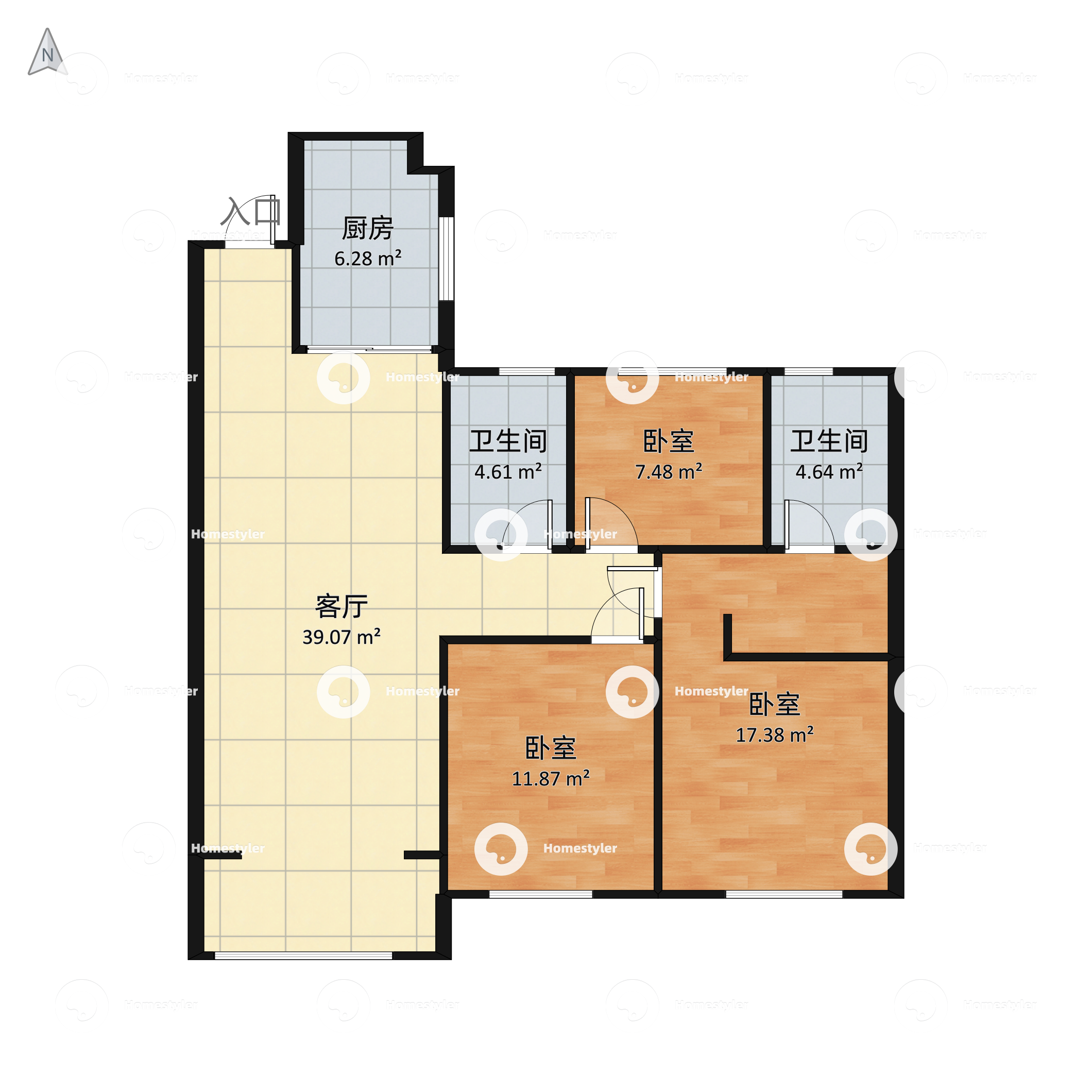 路劲城市印象户型图